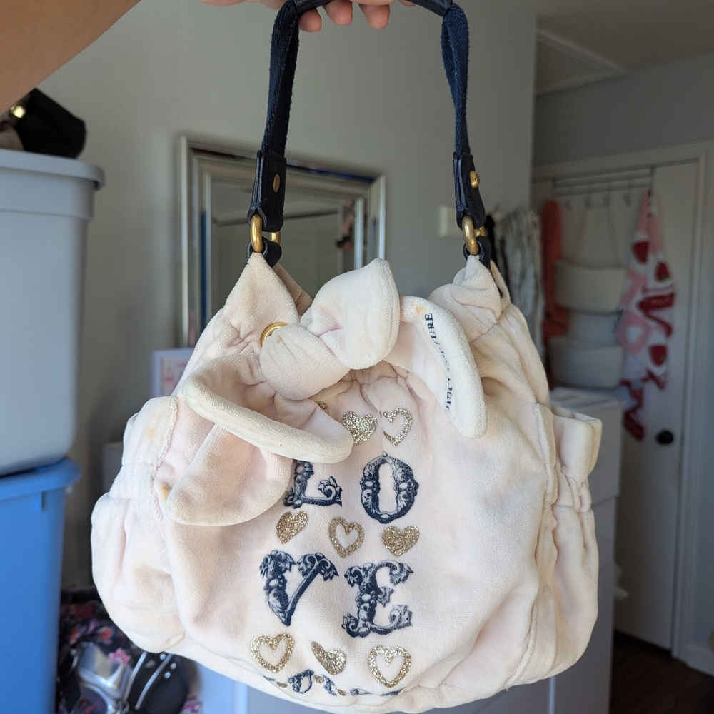 SOLD Vintage Juicy Couture Baby pink Bag
